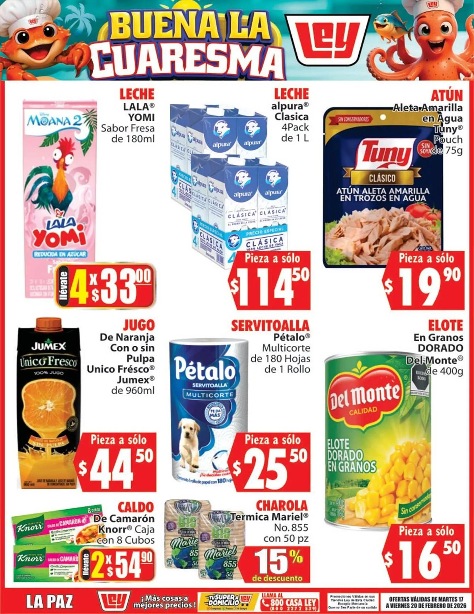 Catálogo de Folleto Casa Ley 17 de febrero al 20 de febrero 2026 - Pagina 8