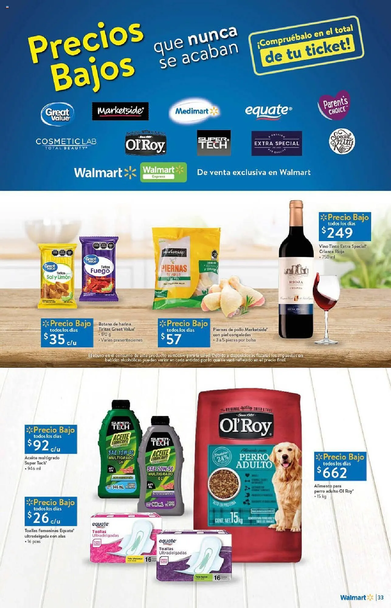 Catálogo de Catálogo Walmart 1 de mayo al 23 de mayo 2024 - Pagina 33