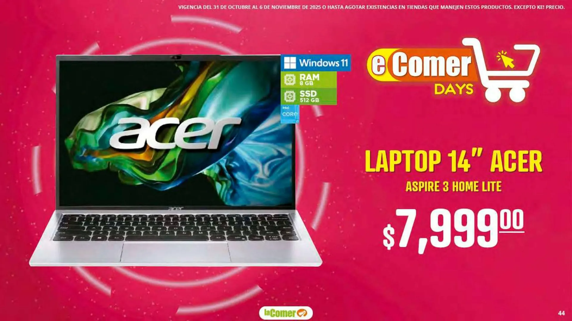 Catálogo de Folleto La Comer 31 de octubre al 6 de noviembre 2025 - Pagina 44