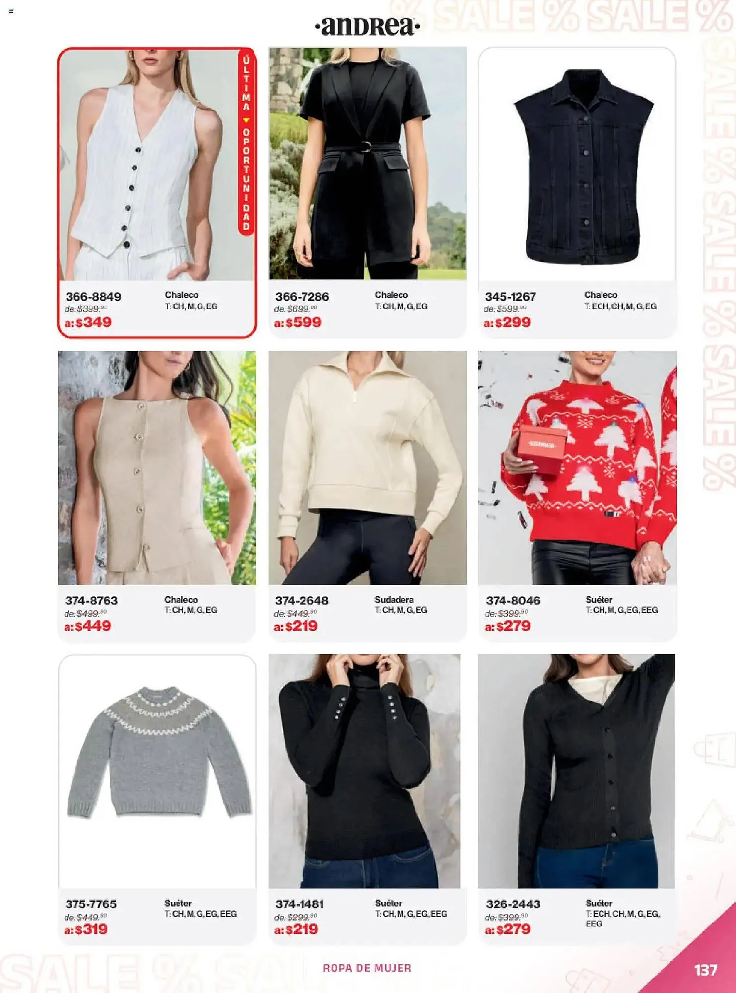 Catálogo de Catálogo Andrea 21 de diciembre al 29 de marzo 2026 - Pagina 137