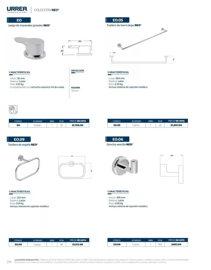 Catálogo de Catálogo Residencial 2025 28 de febrero al 28 de febrero 2026 - Pagina 76