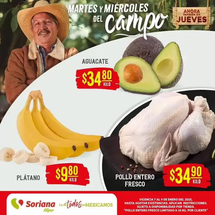 Catálogo de Martes y Miércoles del Campo Híper Chihuahua 8 de enero al 9 de enero 2025 - Pagina 1