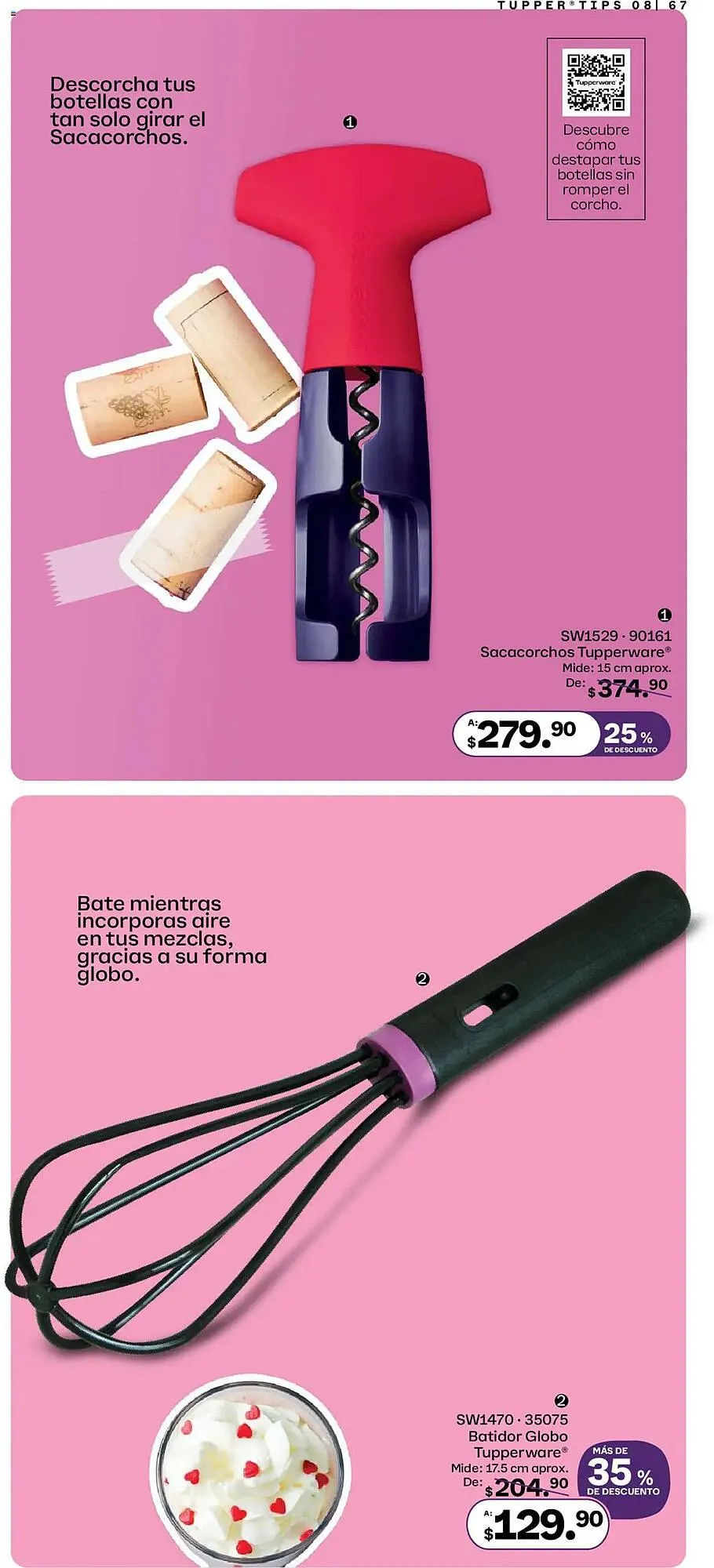 Catálogo de Catálogo Tupperware 14 de julio al 11 de agosto 2025 - Pagina 67