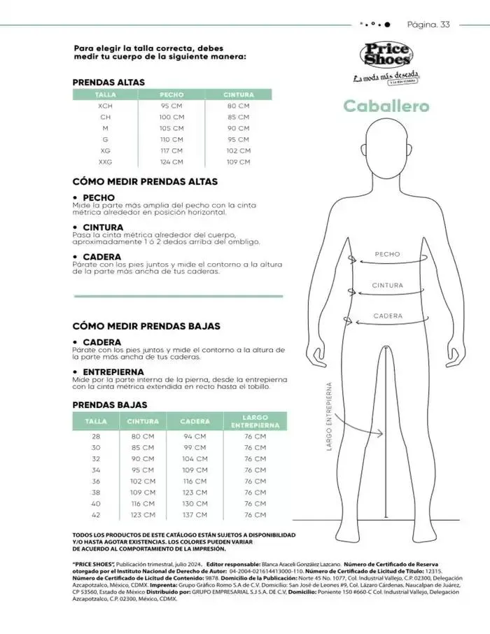 Catálogo de NAVIDAD | ROPA | 2024 | 1E 31 de octubre al 31 de diciembre 2024 - Pagina 35