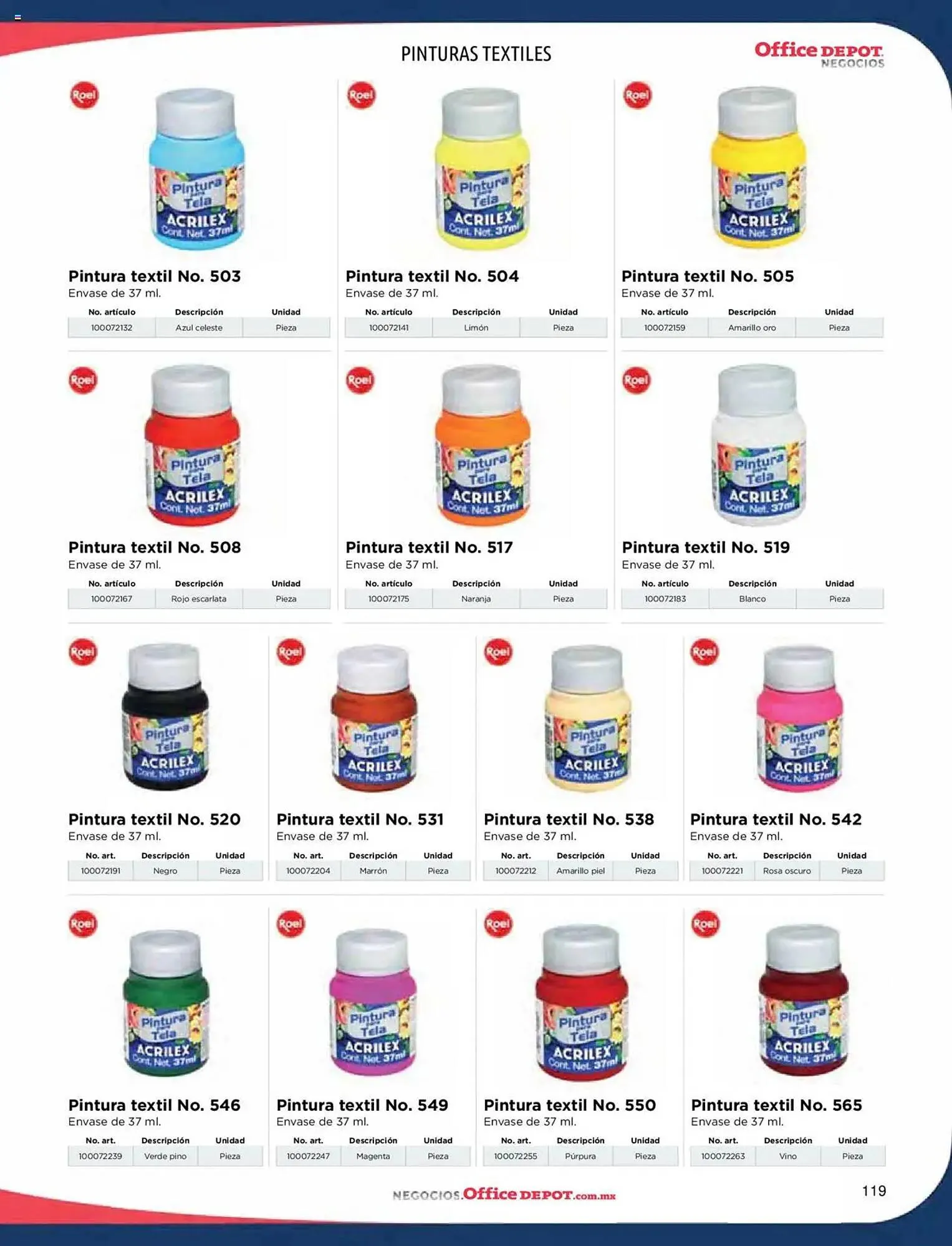 Catálogo de Catálogo Office Depot 9 de enero al 31 de diciembre 2025 - Pagina 121