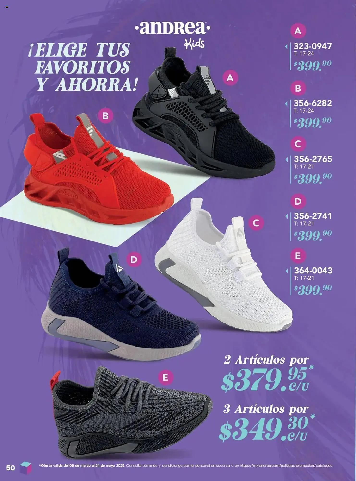 Catálogo de Catálogo Andrea 9 de marzo al 24 de mayo 2025 - Pagina 50