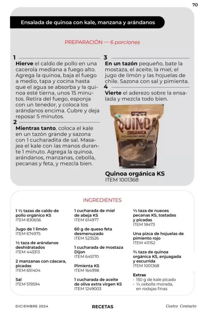Catálogo de Costco Contacto 10 de diciembre al 31 de diciembre 2024 - Pagina 114