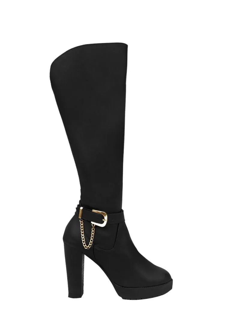 Bota Paula Color Negro D14320113501