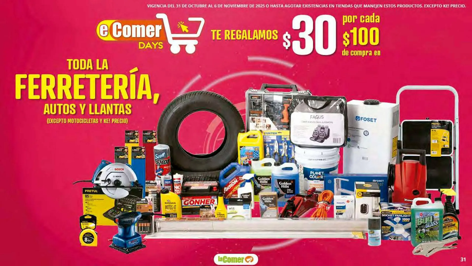 Catálogo de Folleto La Comer 31 de octubre al 6 de noviembre 2025 - Pagina 31