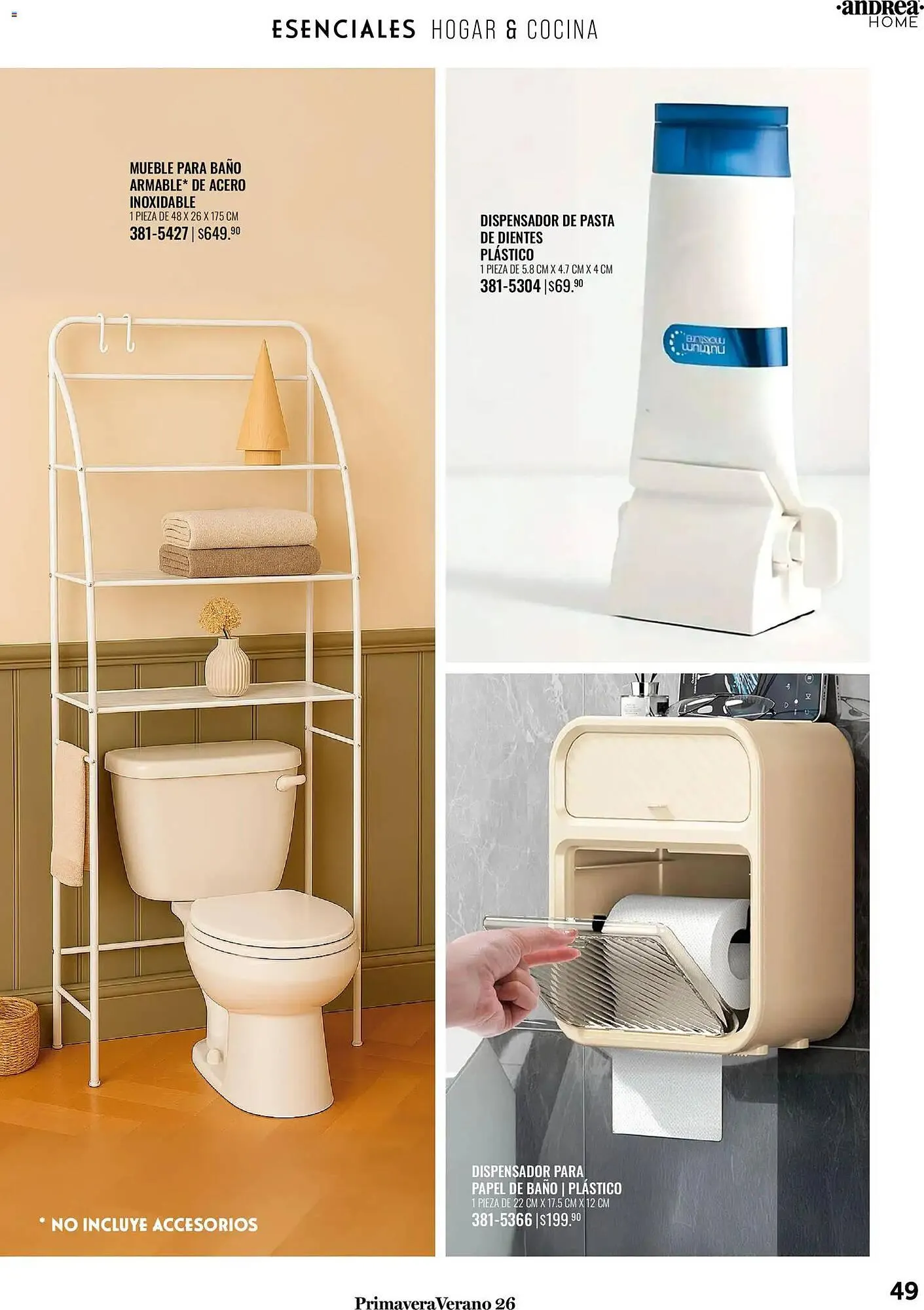 Catálogo de Catálogo Andrea 25 de enero al 22 de agosto 2026 - Pagina 49