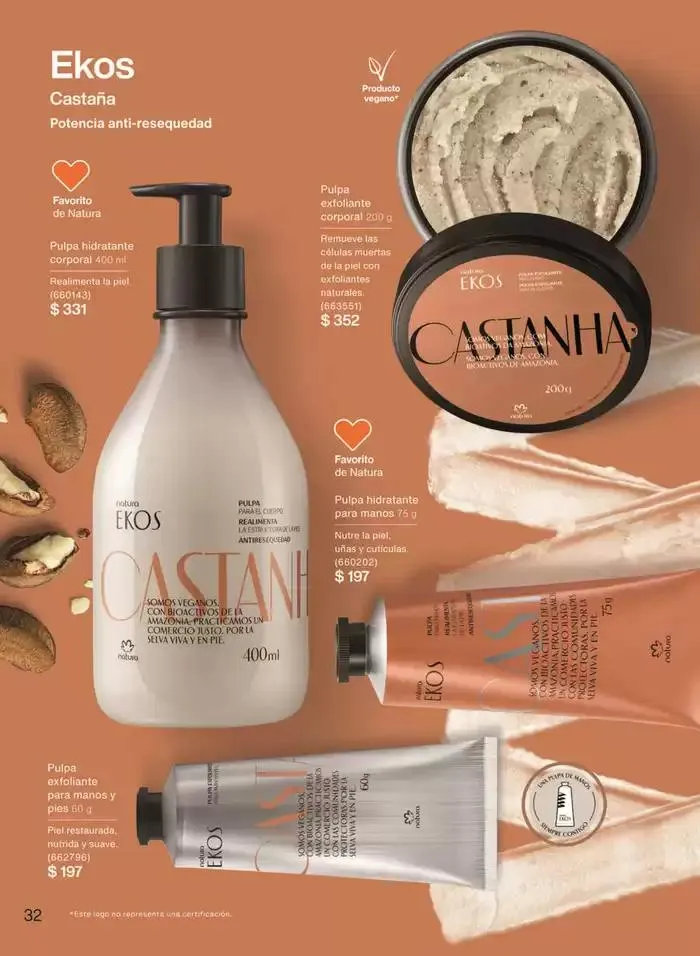 Catálogo de Avon Folleto Natura C5 6 de febrero al 31 de diciembre 2025 - Pagina 32