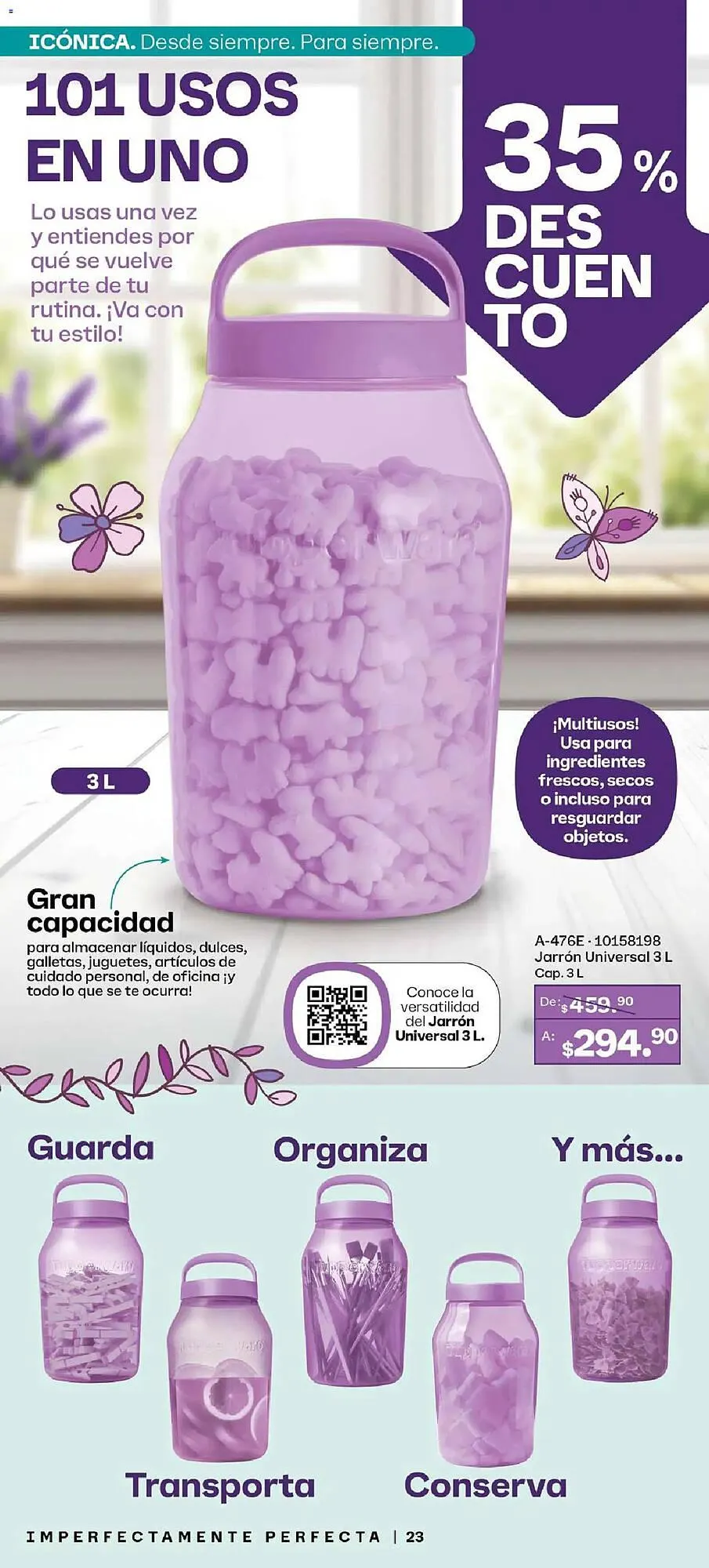 Catálogo de Catálogo Tupperware 26 de enero al 23 de febrero 2026 - Pagina 23