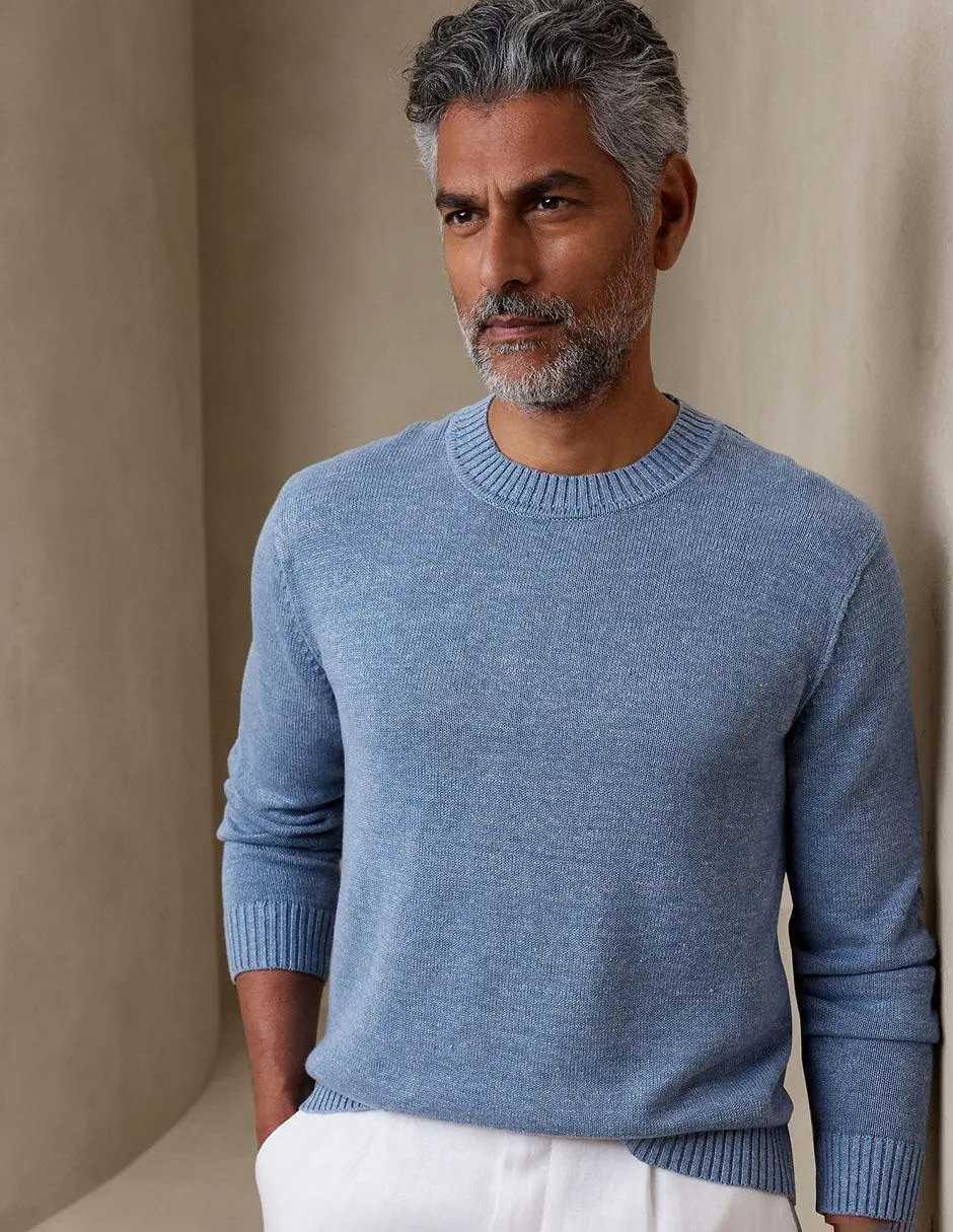 Suéter cuello redondo para hombre