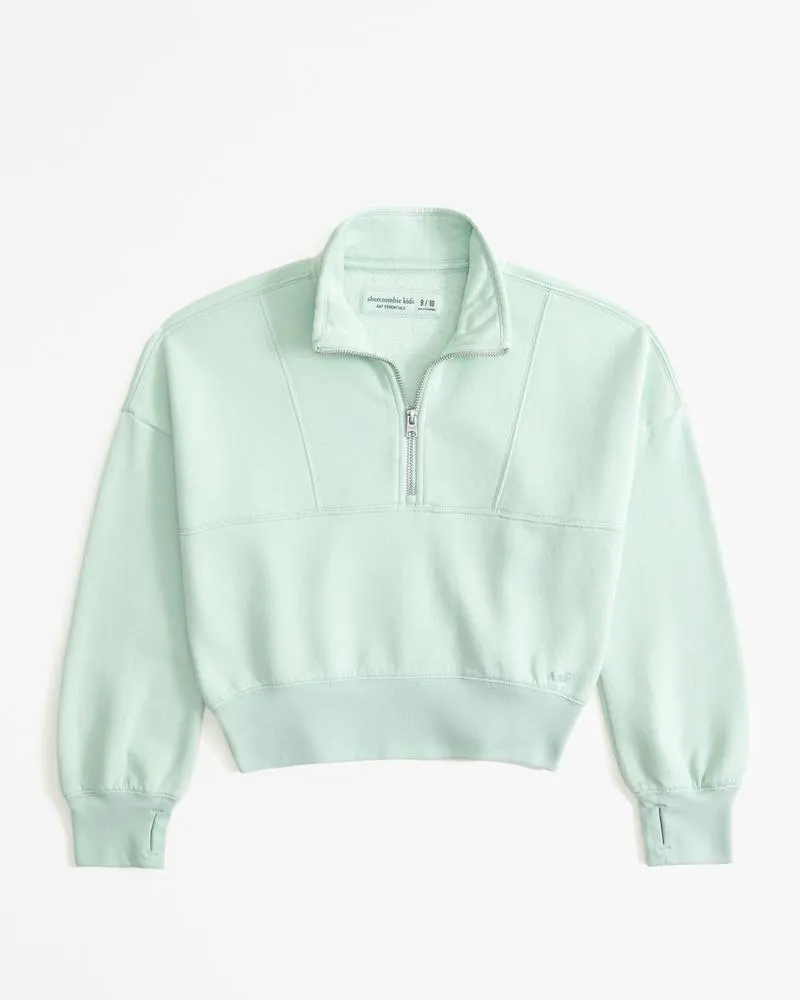 essential sunday half-zip sweatshirt