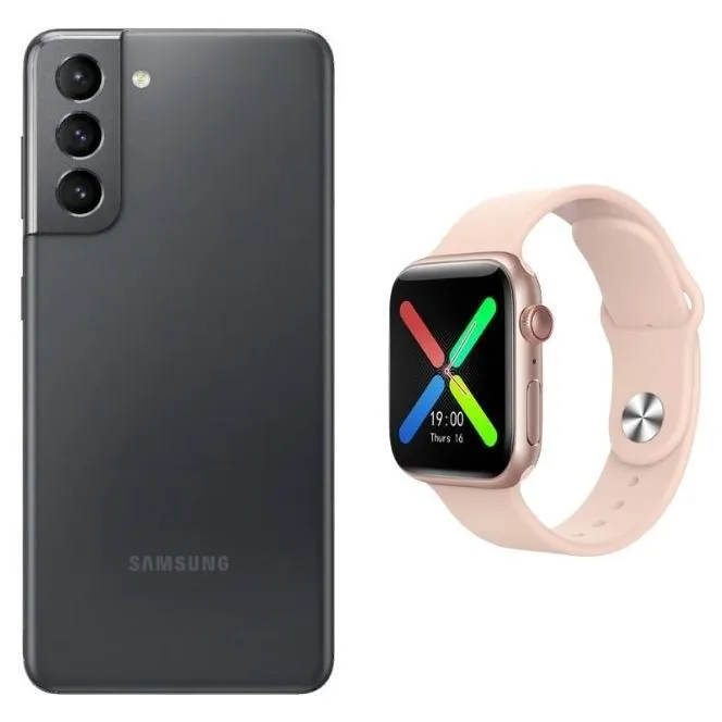 Galaxy S21 Reacondicionado + Reloj Inteligente