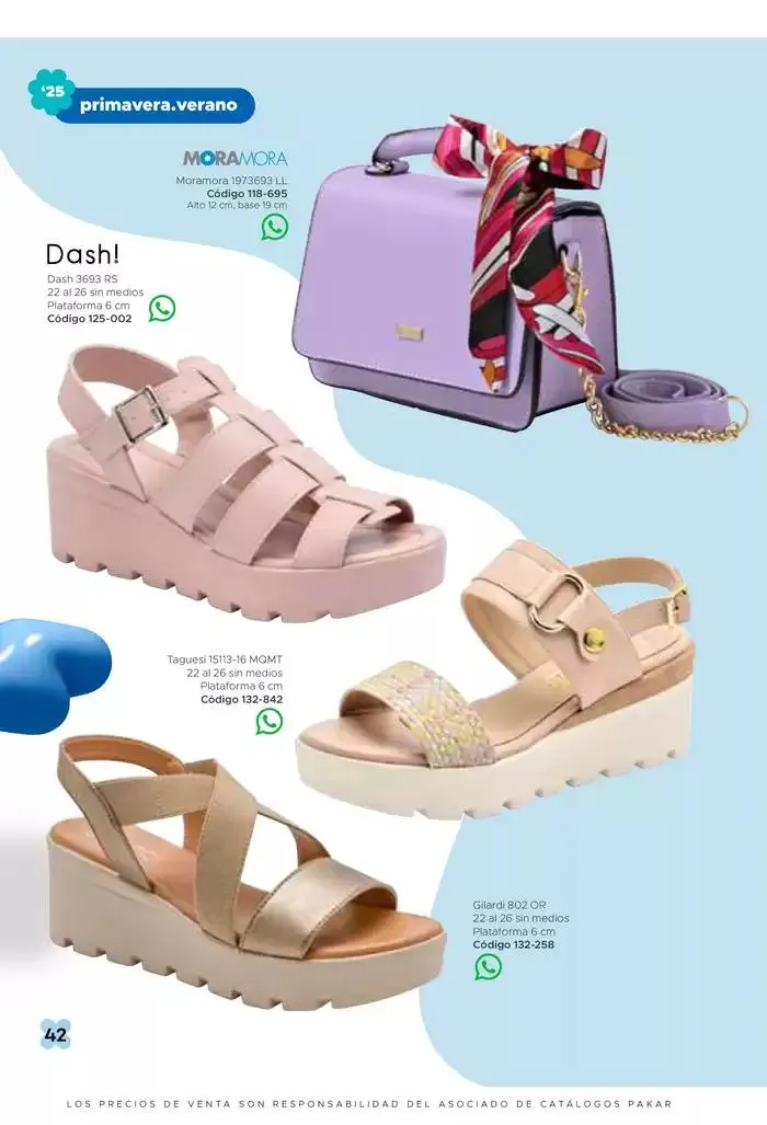 Catálogo de Pakar Sandalia 31 de enero al 31 de mayo 2025 - Pagina 42