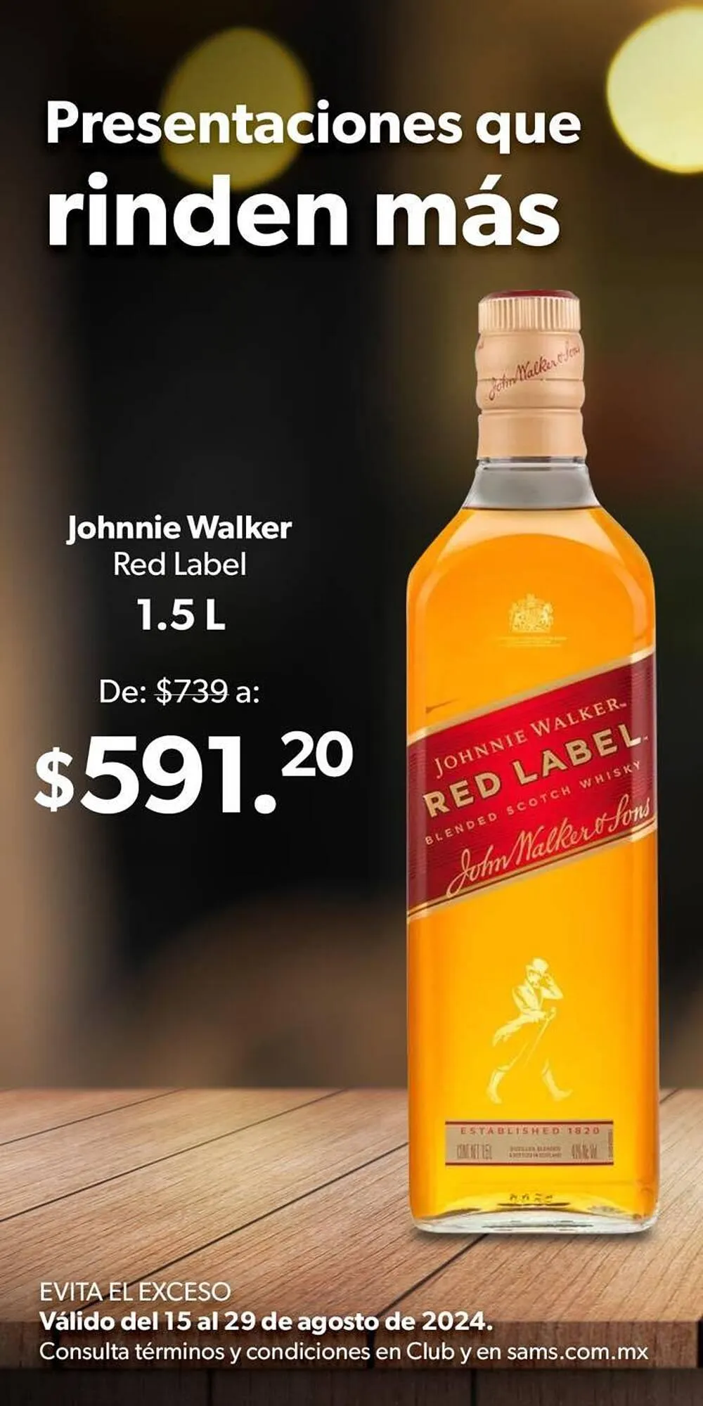 Catálogo de Catálogo Sam's Club 16 de agosto al 29 de agosto 2024 - Pagina 1