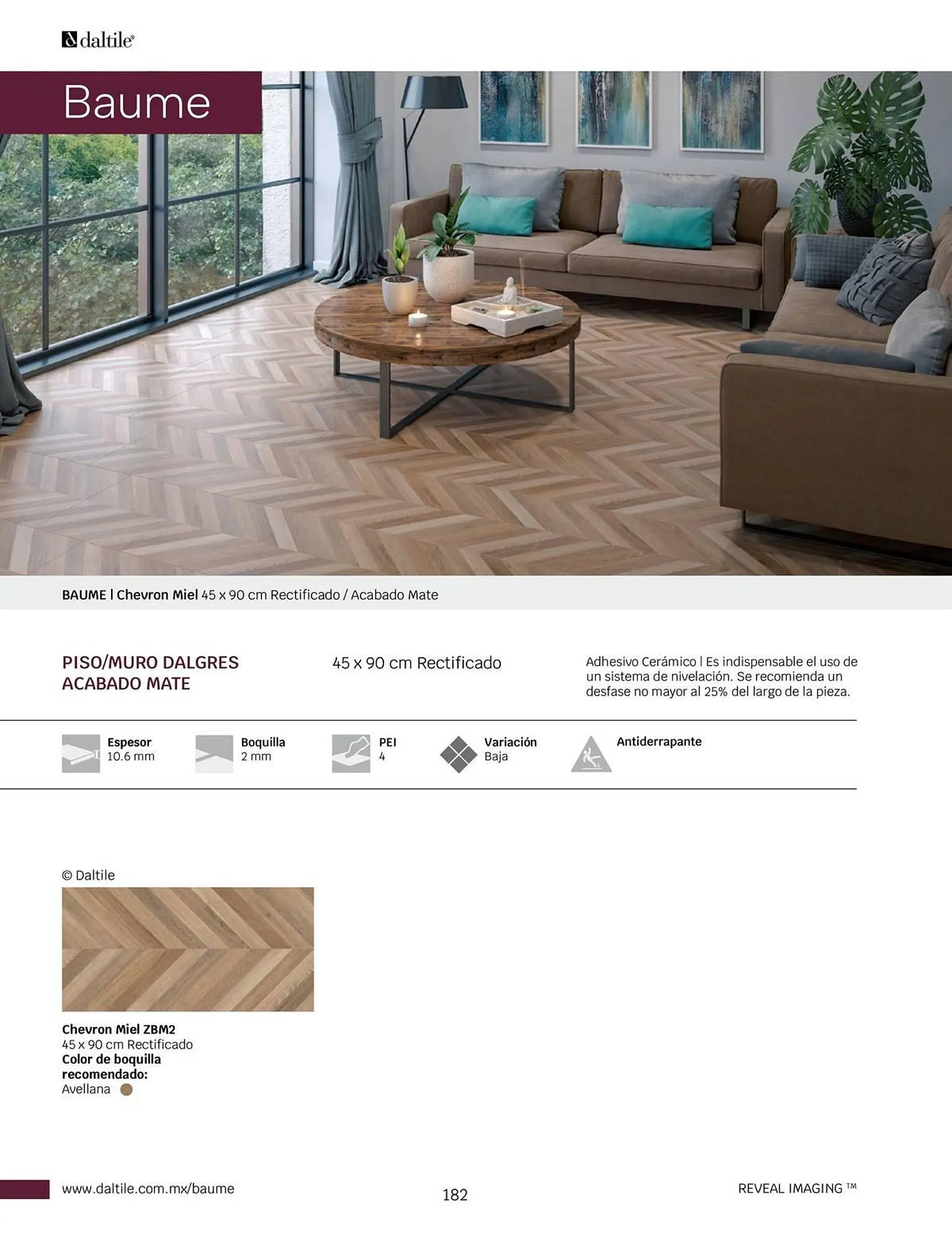 Catálogo de Catálogo Daltile 1 de enero al 31 de diciembre 2024 - Pagina 182