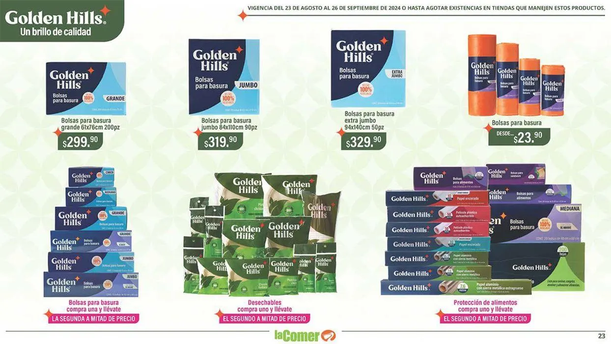 Catálogo de Golden Hills 23 de agosto al 26 de septiembre 2024 - Pagina 23
