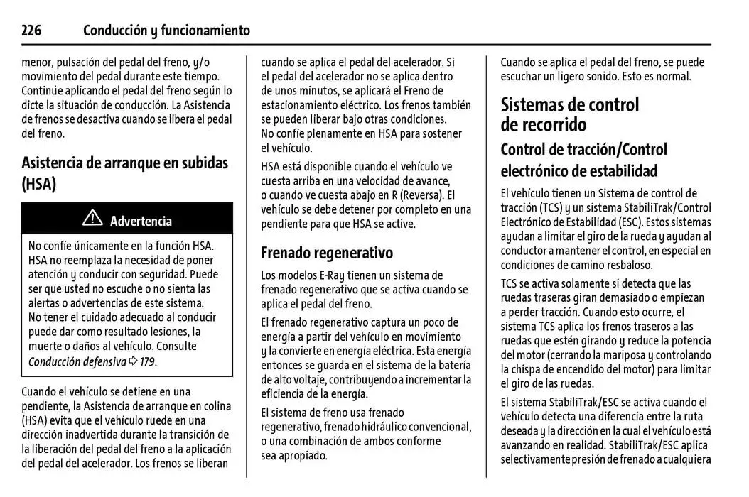 Catálogo de Chevrolet Corvette Stingray Manual del propietario 22 de enero al 31 de diciembre 2025 - Pagina 227