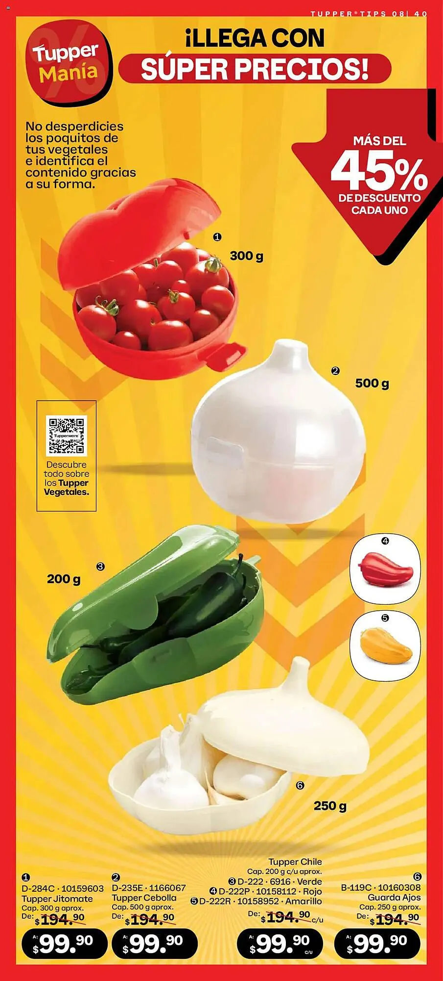 Catálogo de Catálogo Tupperware 14 de julio al 11 de agosto 2025 - Pagina 40