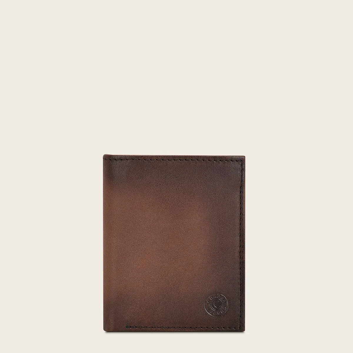 Billetera para caballero en piel genuina.