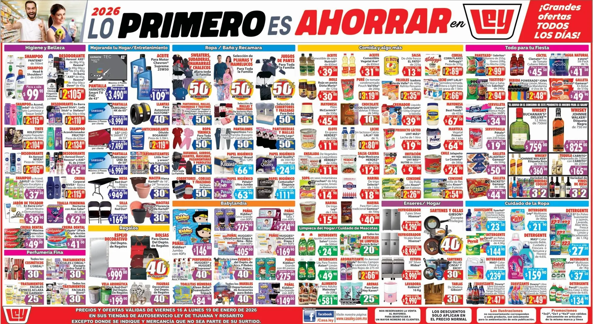 Catálogo de Folleto Casa Ley 16 de enero al 19 de enero 2026 - Pagina 2