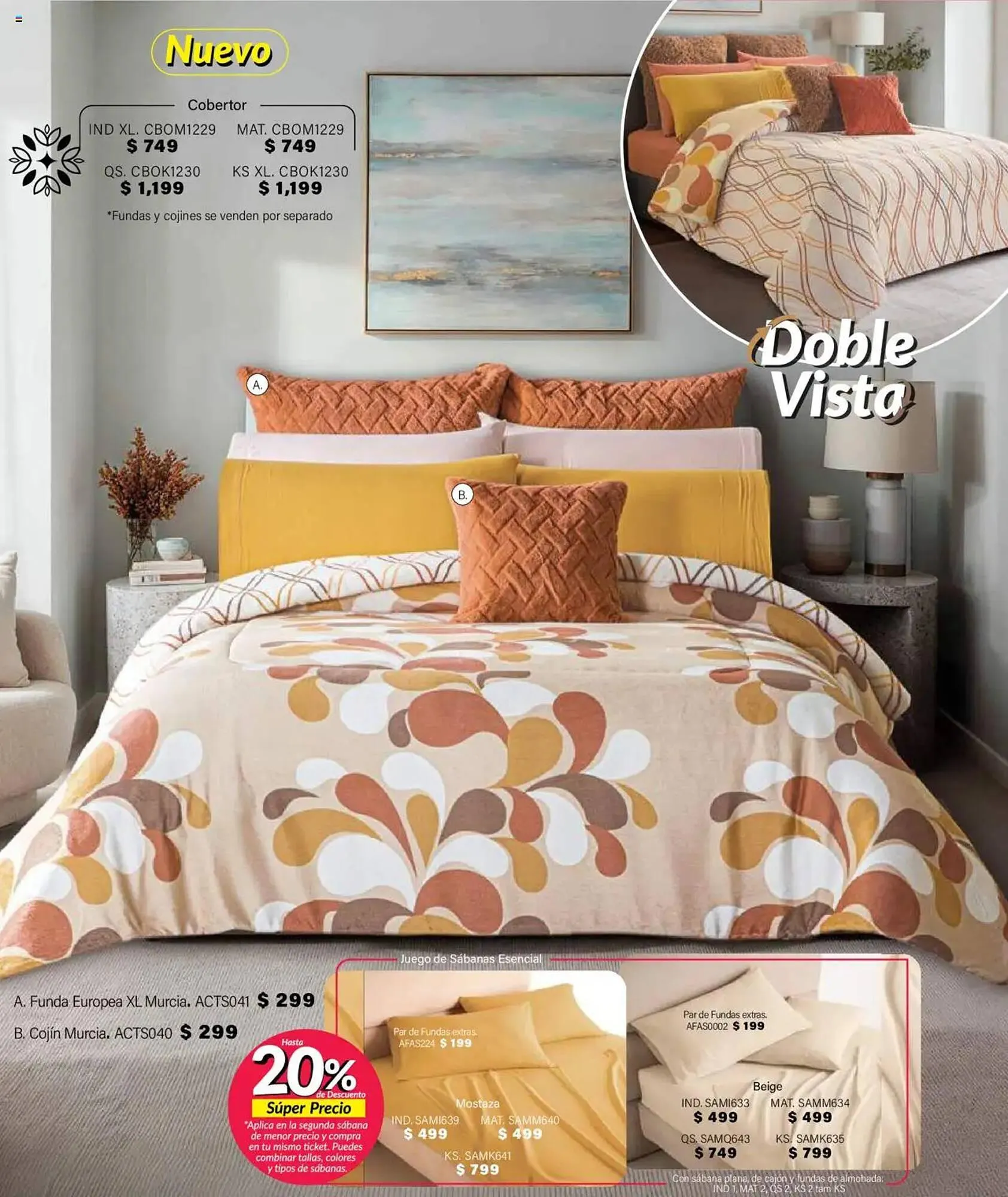 Catálogo de Catálogo Colchas Concord 1 de agosto al 1 de noviembre 2025 - Pagina 695