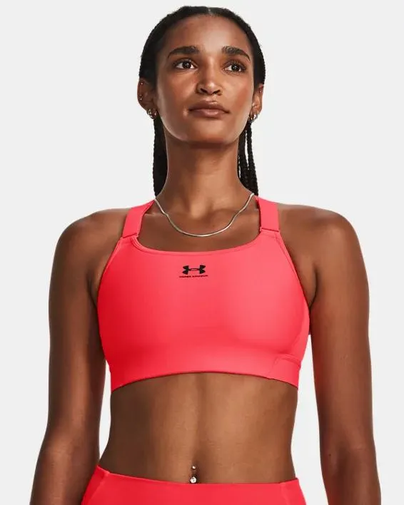 Sujetador deportivo de sujeción alta HeatGear Armour® para mujer