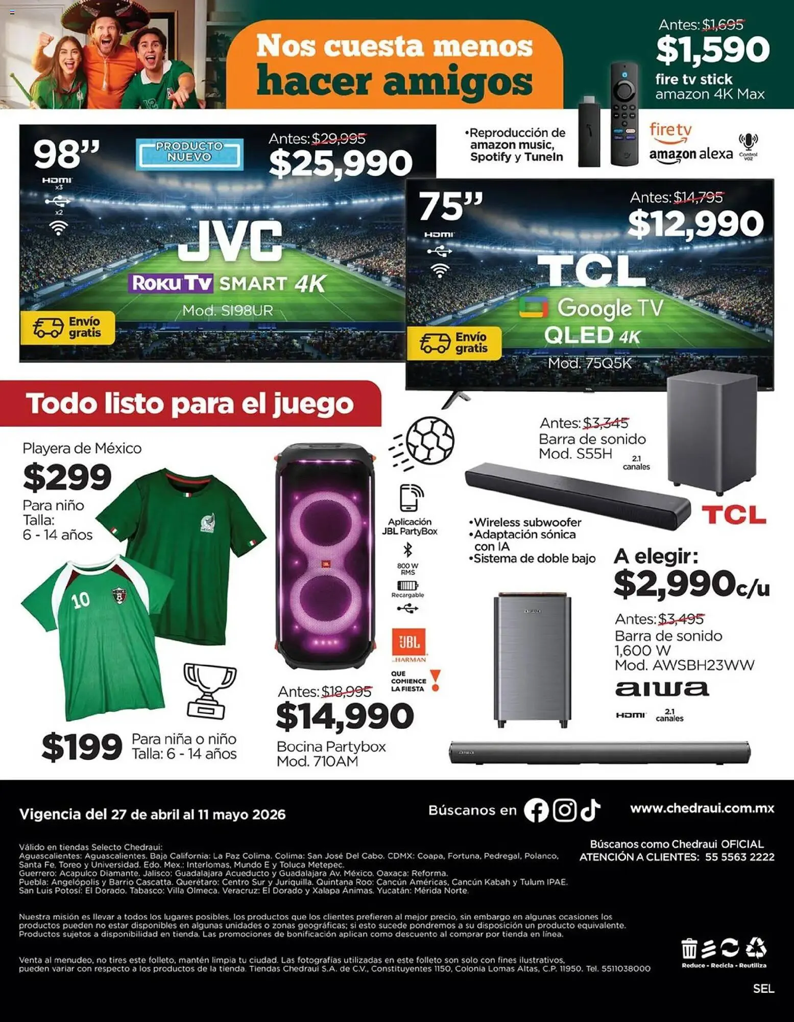 Catálogo de Folleto Chedraui 27 de abril al 12 de mayo 2026 - Pagina 20