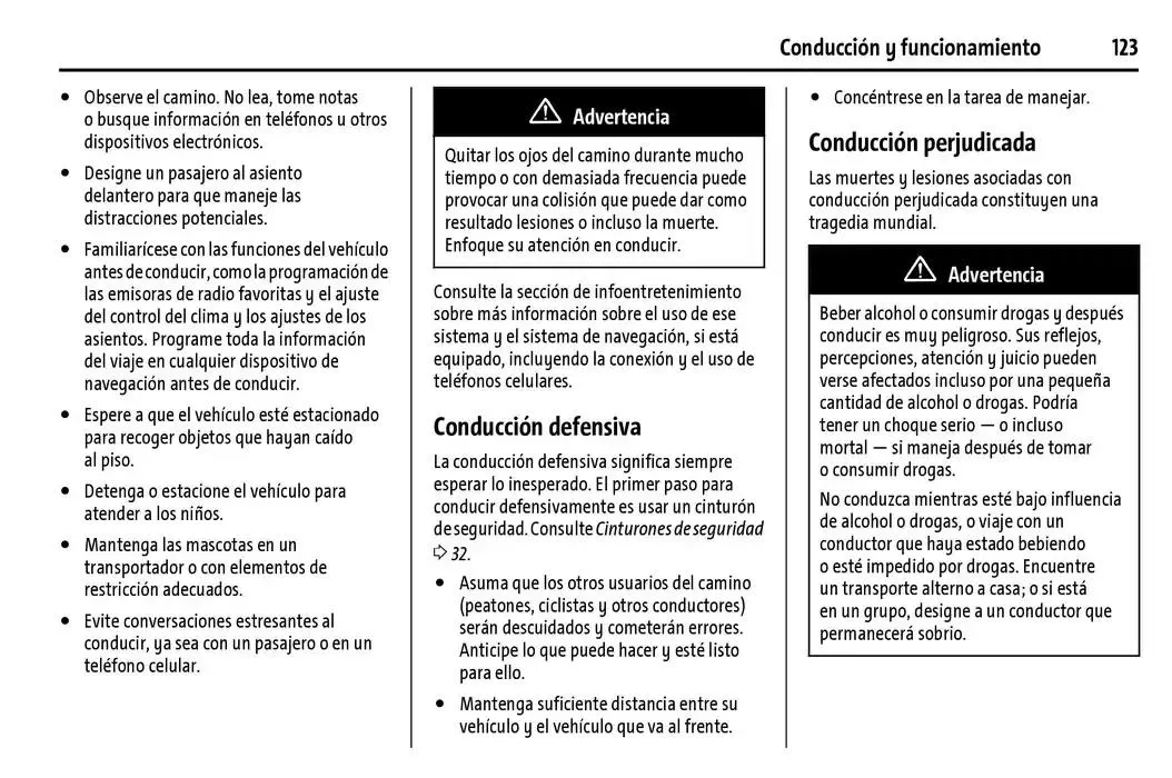 Catálogo de BrightDrop 400 Y BrightDrop 600 Manual del propietario 22 de enero al 31 de diciembre 2025 - Pagina 124