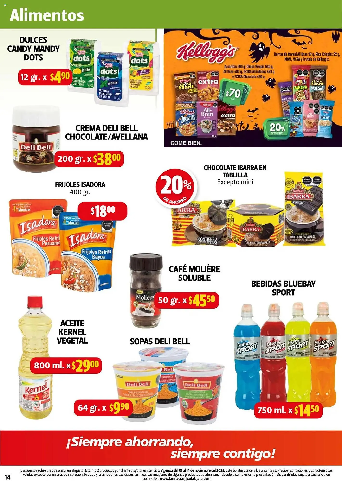 Catálogo de Folleto Farmacias Guadalajara 1 de noviembre al 14 de noviembre 2025 - Pagina 14