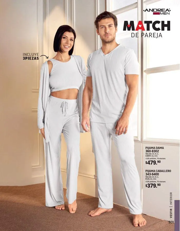 Catálogo de ANDREA - VESTIR CABALLERO 26 de agosto al 25 de enero 2025 - Pagina 6