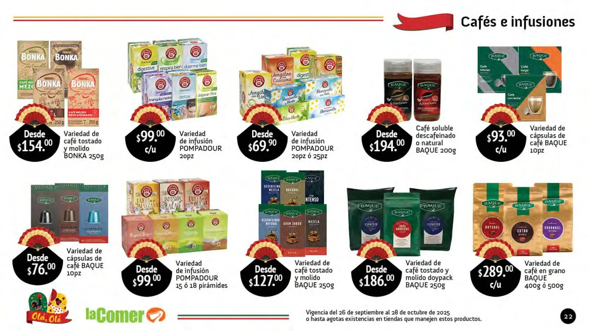Catálogo de Folleto La Comer 26 de septiembre al 28 de octubre 2025 - Pagina 22