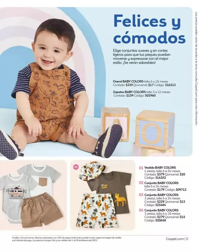 Catálogo de REVISTA FEBRERO REVISTA BEBÉS 3 de febrero al 28 de febrero 2025 - Pagina 5