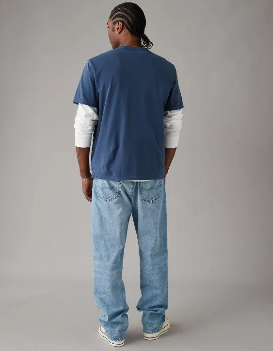 AE T-shirt con Gráfico de Logotipo