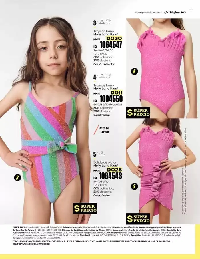 Catálogo de PLAYA | PRI-VER | 2025 | 1E 20 de febrero al 31 de agosto 2025 - Pagina 205