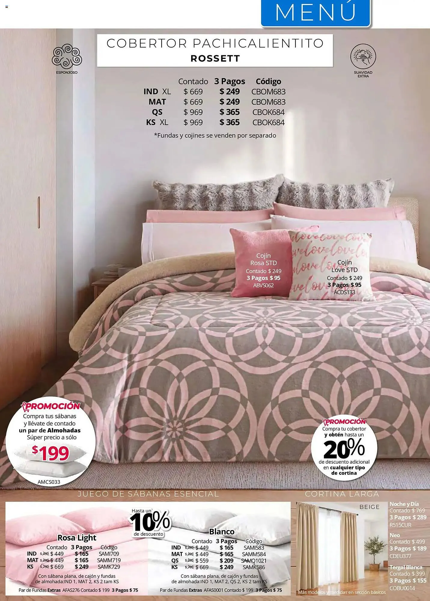 Catálogo de Catálogo Colchas Concord 1 de mayo al 1 de agosto 2026 - Pagina 296