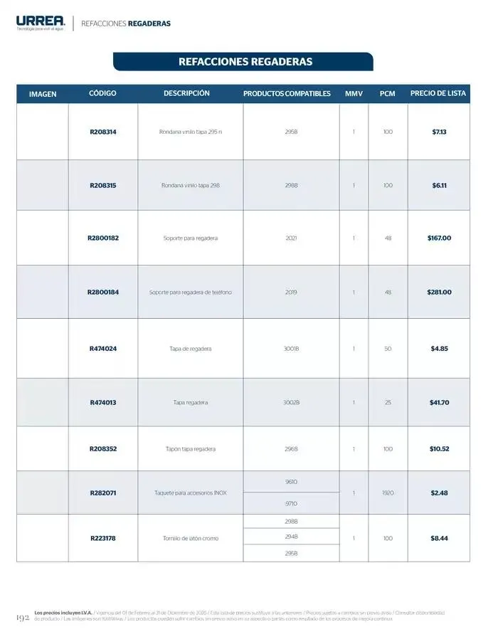 Catálogo de Catálogo Residencial 2025 28 de febrero al 28 de febrero 2026 - Pagina 198