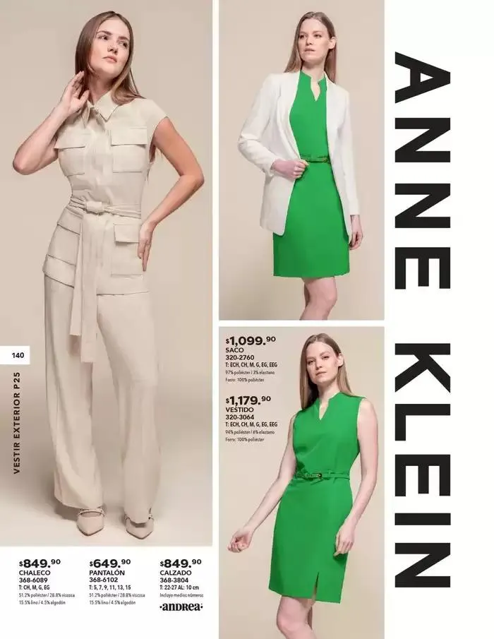 Catálogo de ANDREA | ANDREA VESTIR 26 de enero al 24 de mayo 2025 - Pagina 140