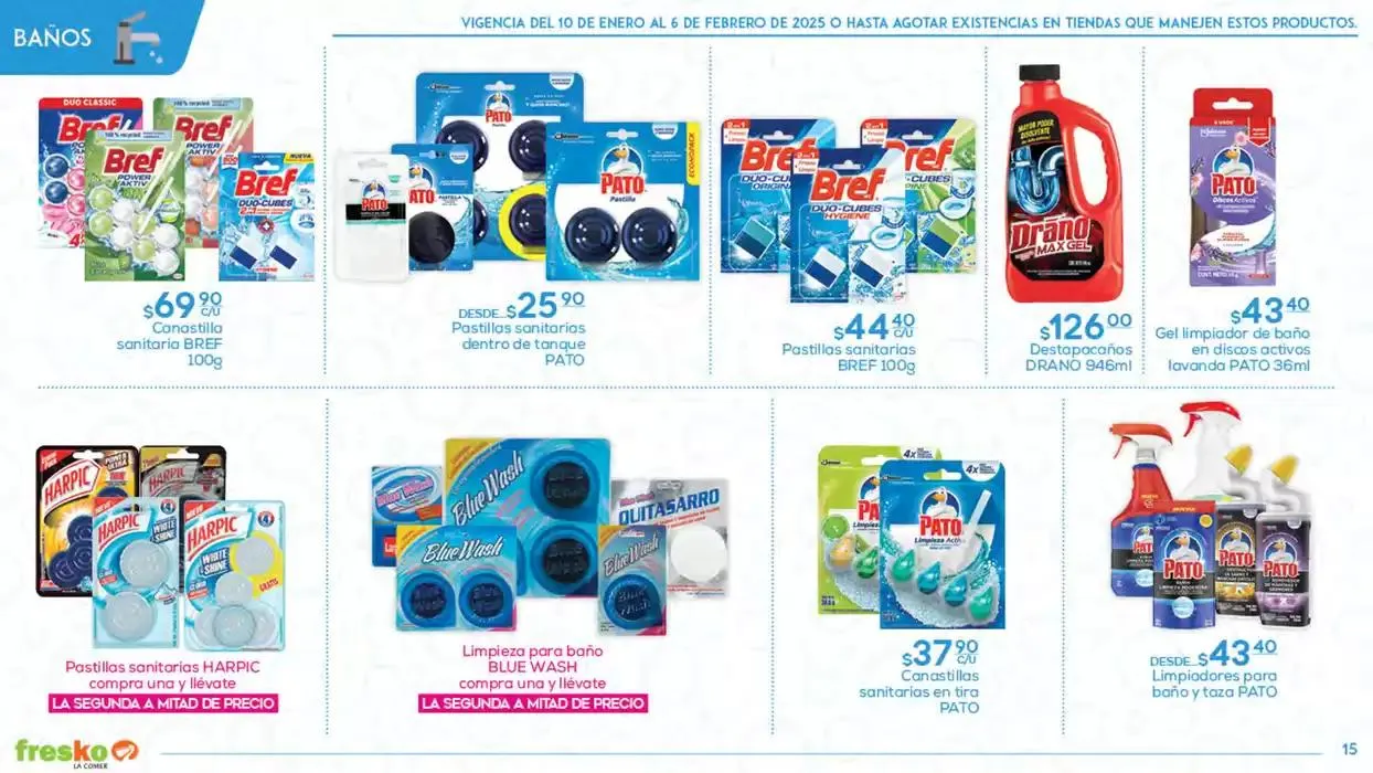 Catálogo de Limpieza - Fresko 10 de enero al 6 de febrero 2025 - Pagina 15