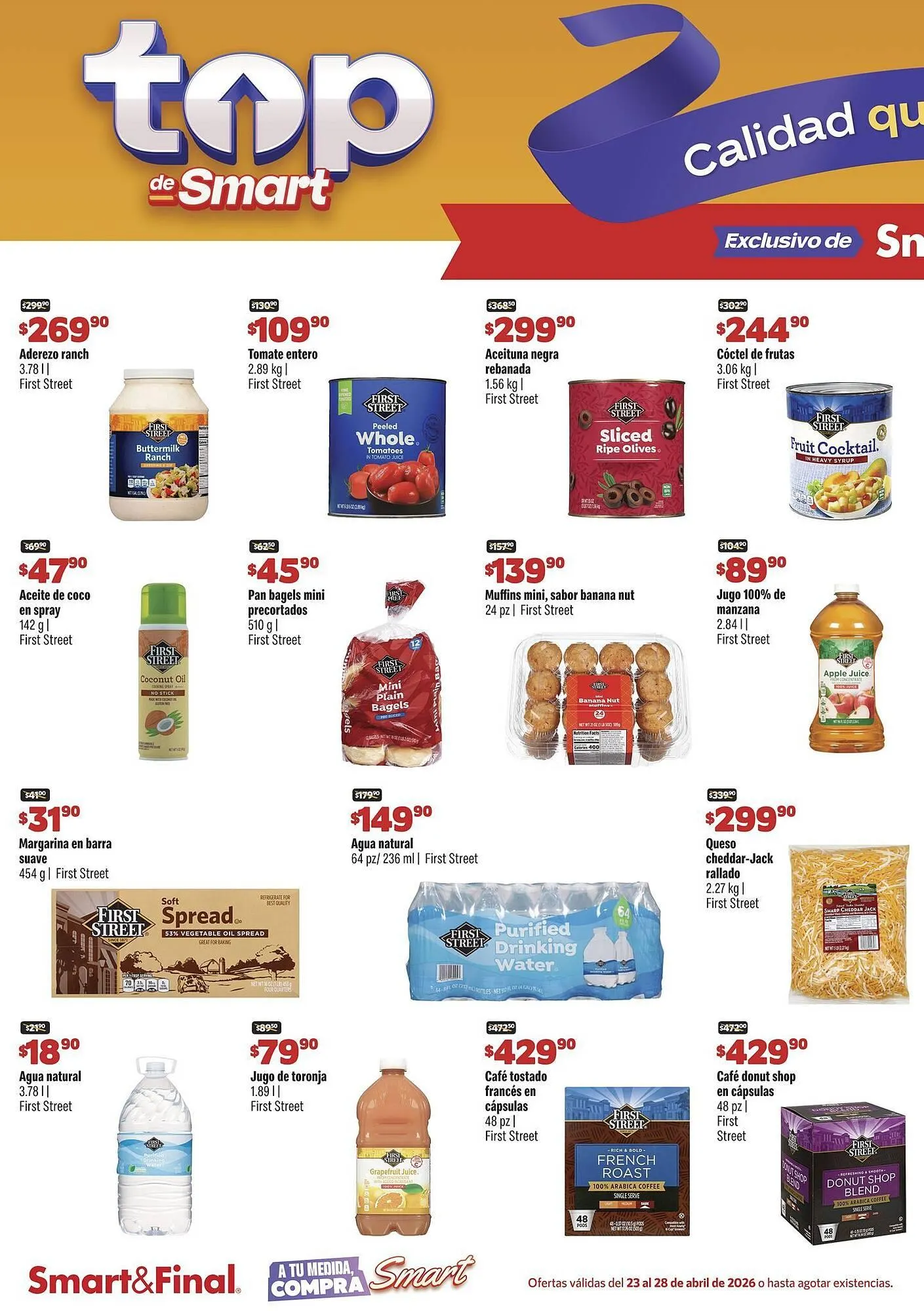 Catálogo de Catálogo Smart & Final 23 de abril al 28 de abril 2026 - Pagina 4