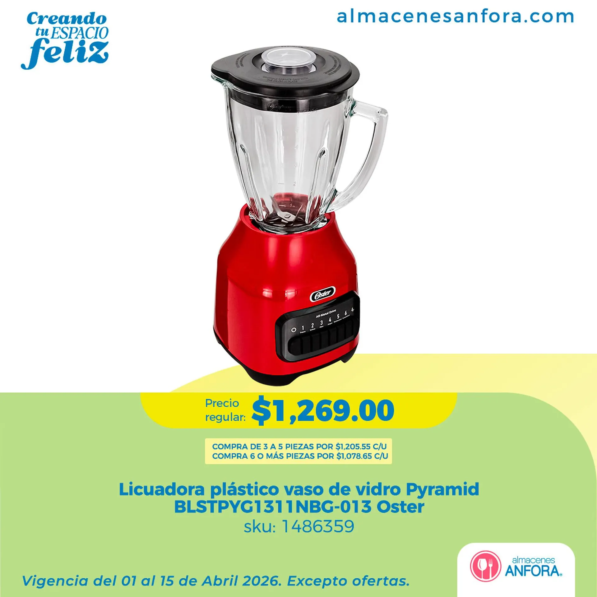 Catálogo de Catálogo Almacenes Anfora 6 de abril al 15 de abril 2026 - Pagina 2