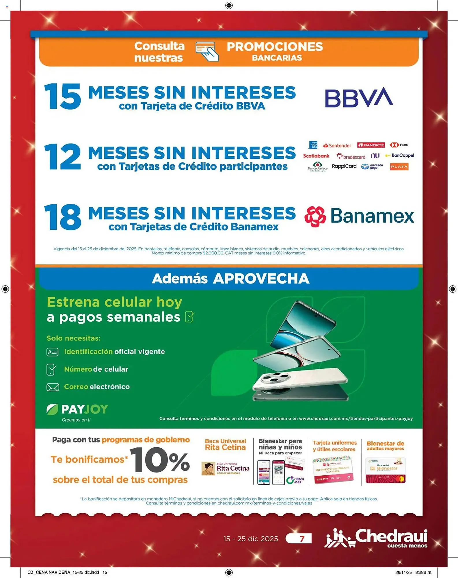 Catálogo de Folleto Chedraui 15 de diciembre al 26 de diciembre 2025 - Pagina 14