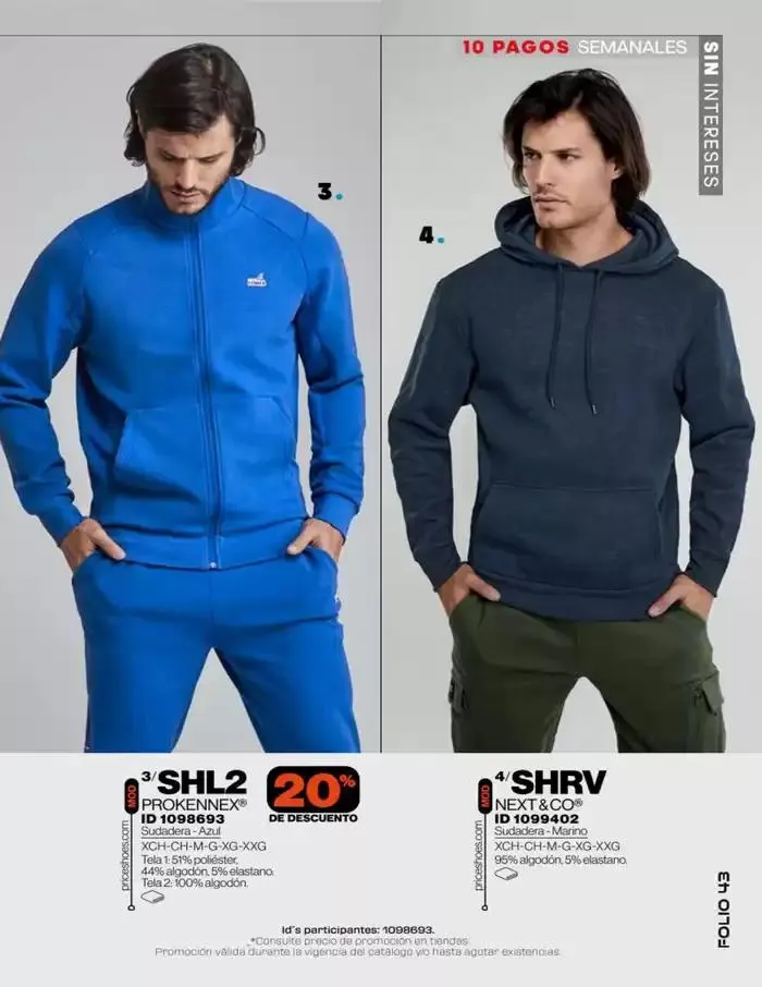 Catálogo de 10 PAGOS SIN INTERESES - CABALLERO 6 de enero al 31 de marzo 2025 - Pagina 43