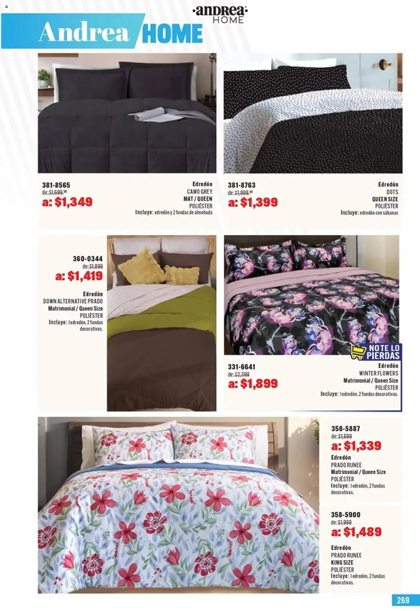 Catálogo de Catálogo Andrea 5 de abril al 2 de mayo 2026 - Pagina 269