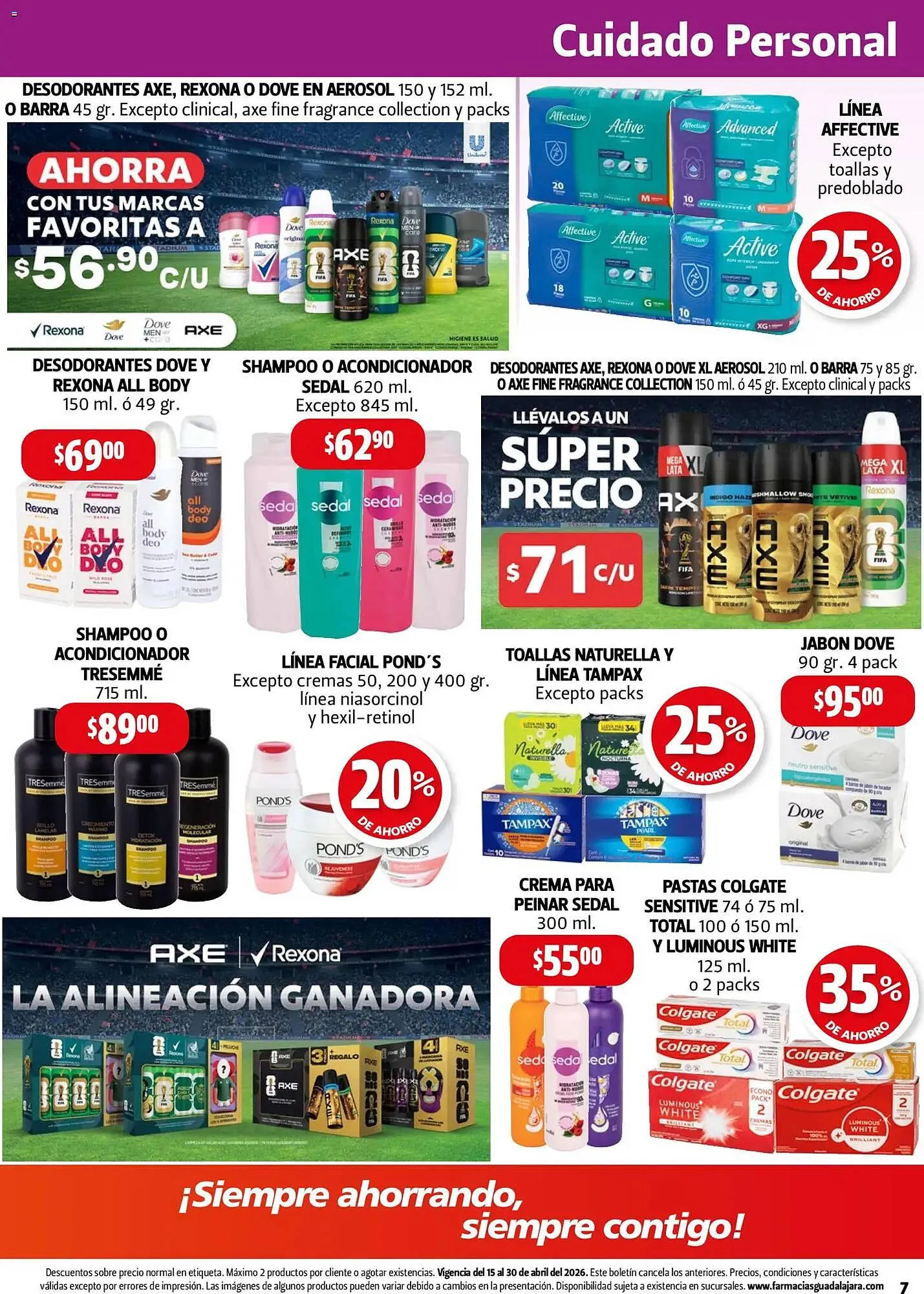 Catálogo de Folleto Farmacias Guadalajara 15 de abril al 1 de mayo 2026 - Pagina 7