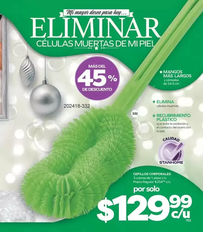 Catálogo de Stanhome - C18 26 de noviembre al 12 de diciembre 2024 - Pagina 157