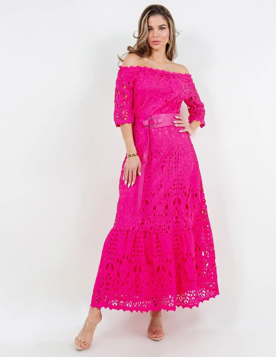 Vestido largo casual Amad para mujer