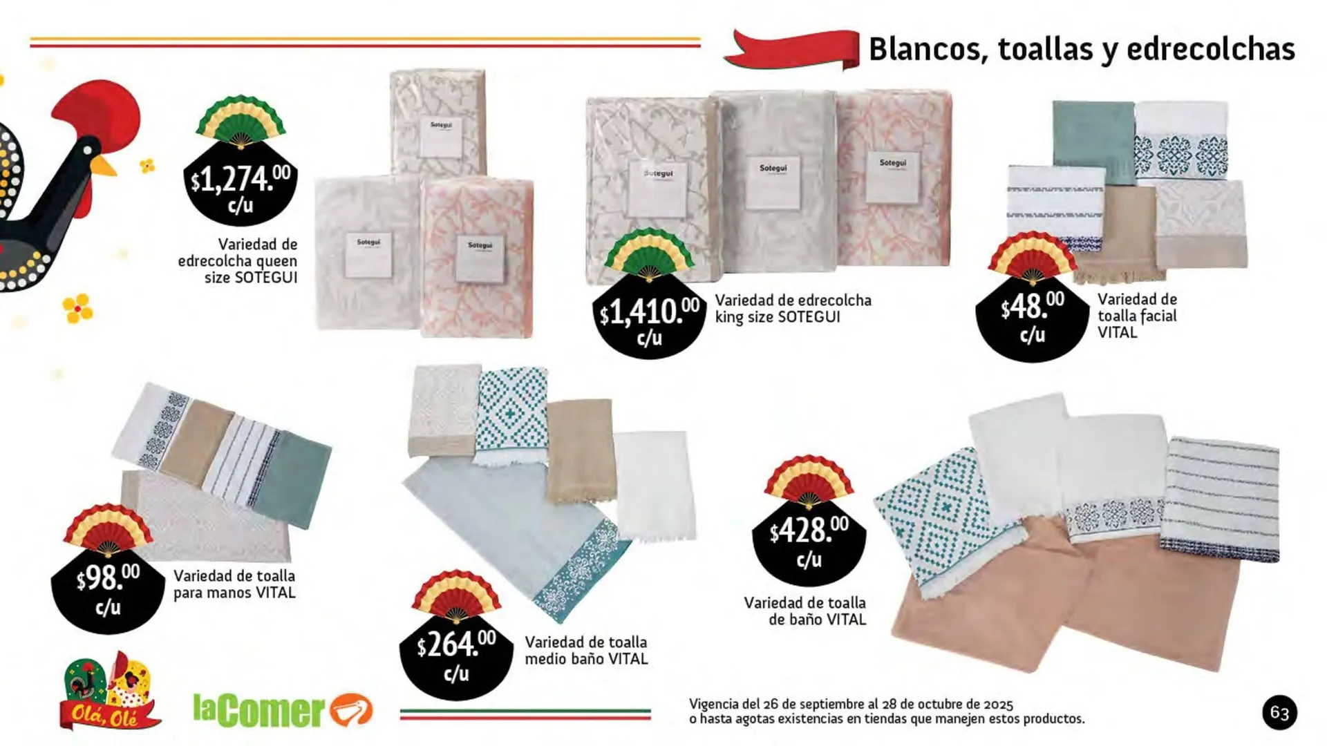 Catálogo de Folleto La Comer 26 de septiembre al 28 de octubre 2025 - Pagina 63
